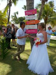 Click to enlarge image  - Marlene & Michel Wedding - Punta Cana Dominican Republic